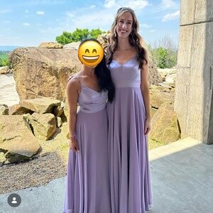 JJ's House Bridesmaid Dress - Custom Size - Dusty Lavender